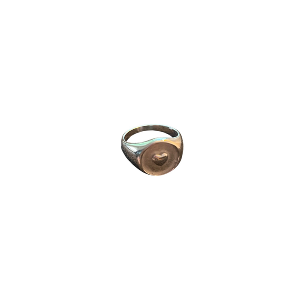 Zegel ring- zilver
