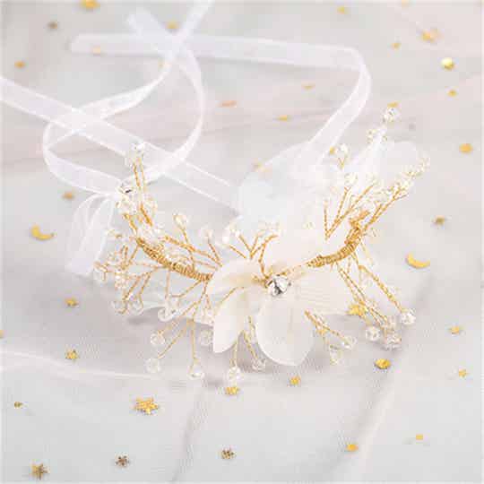 Pols Bloem Bruidsmeisje Armband