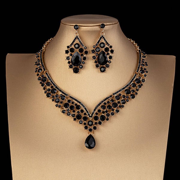 Strass Sieraden Set