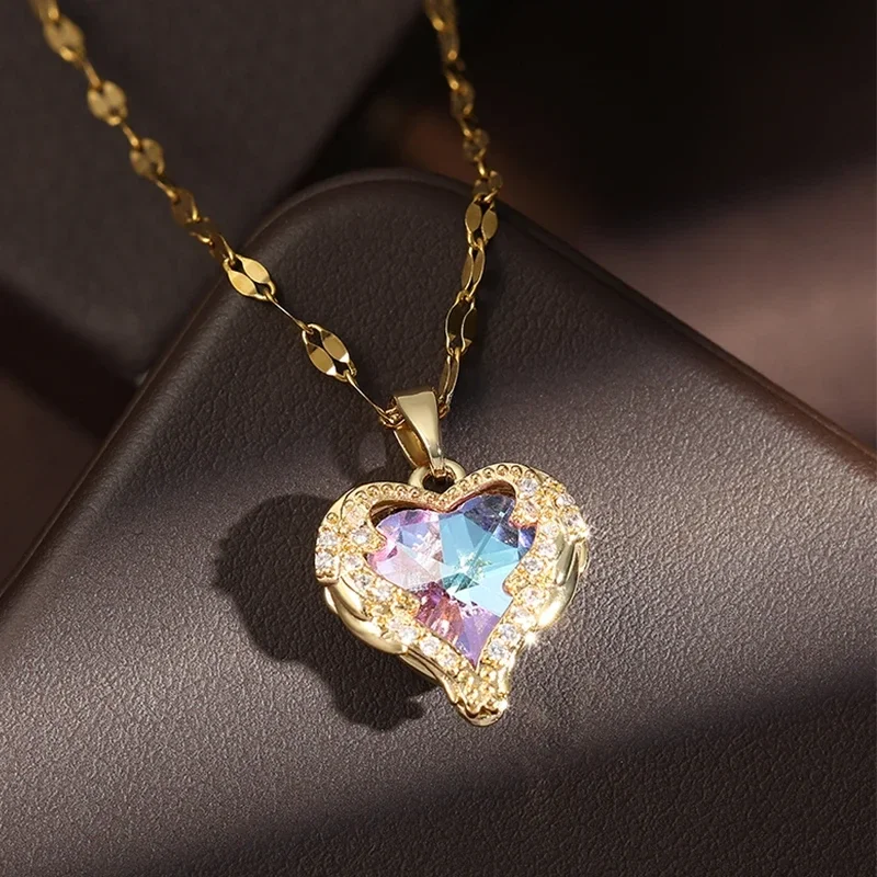 Zirkonia Hart Ketting