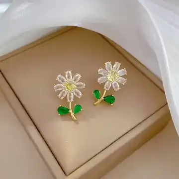 Bloem Oorbellen