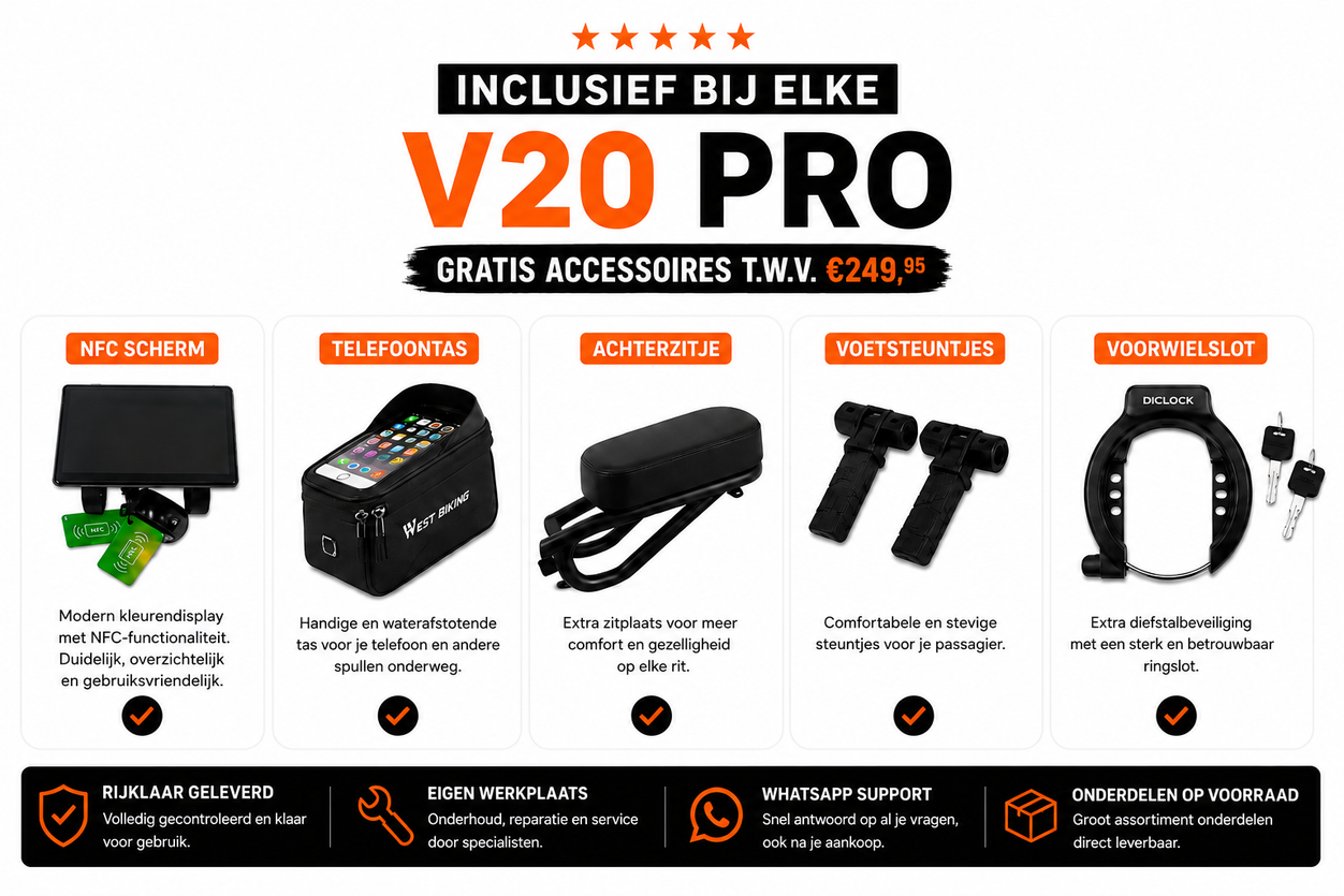 Fatbike accessoires en onderdelen