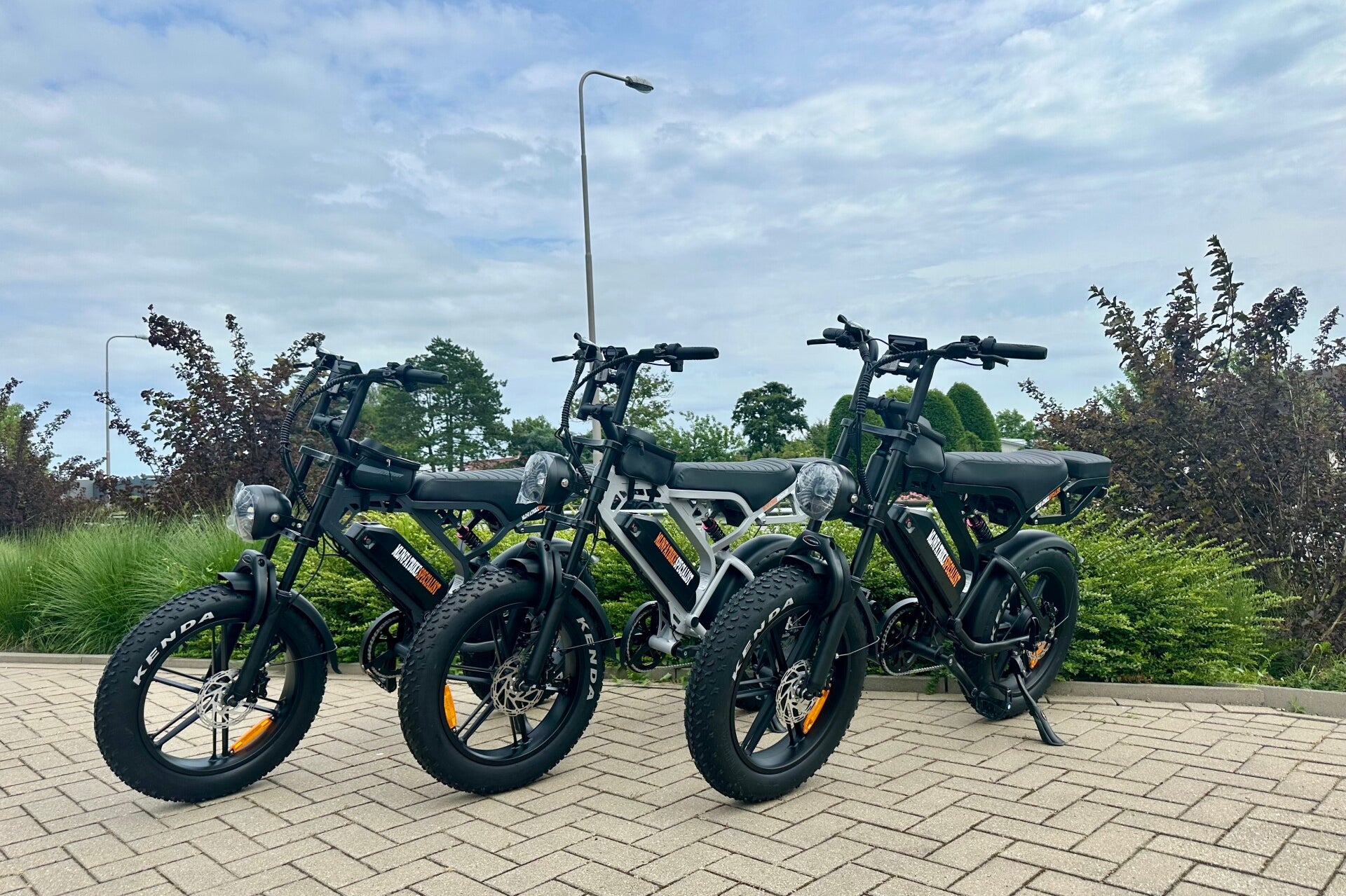 Vier fatbikes van MijnFatbikeSpecialist in De Lier