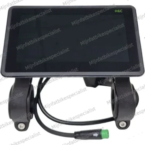 H6C LCD Kleurendisplay voor Fatbike – 25 km/u & 45 km/u