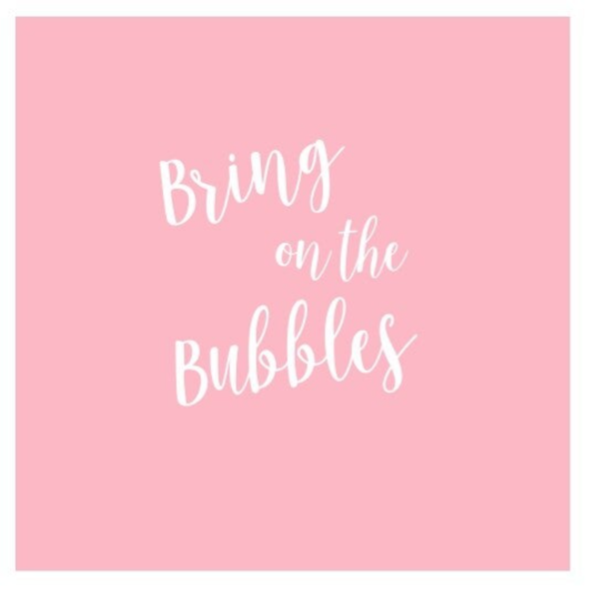 Onderzetter Time for Bubbles