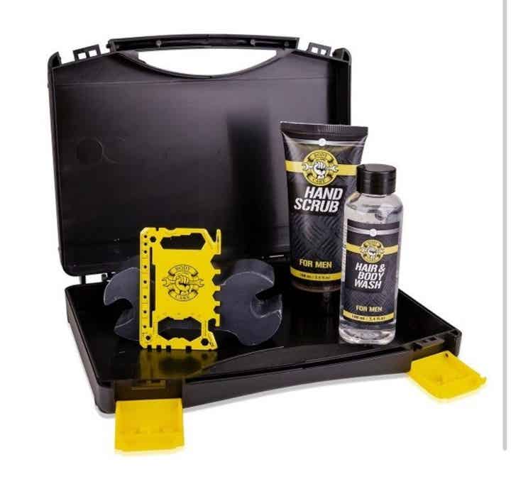Toolbox gevuld met Bath & Body Tools