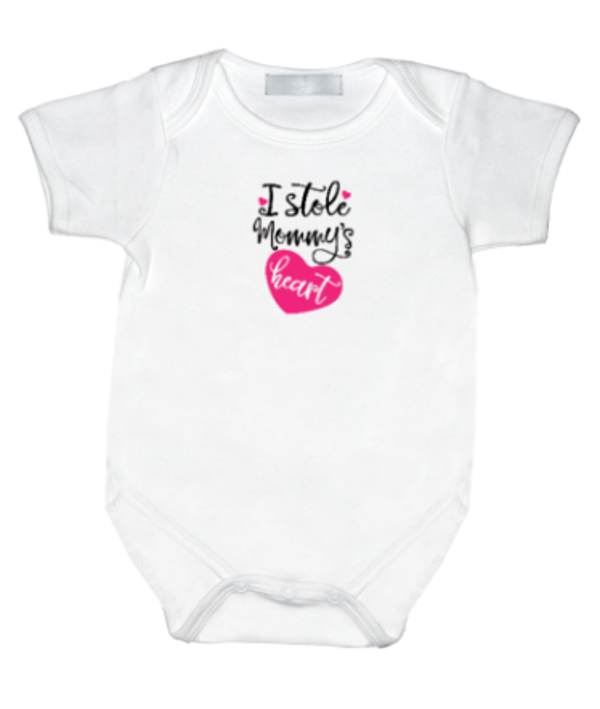 Rompertje met print: I stole Mommy's heart