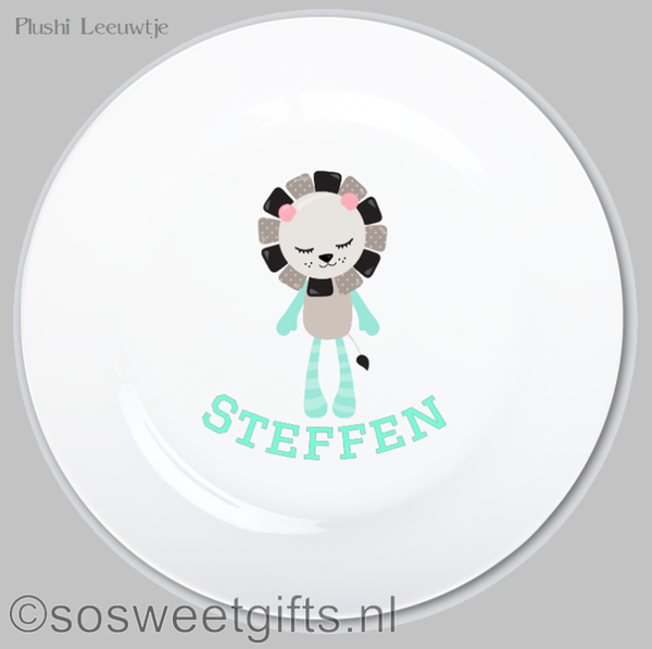 Kinderbordje Serie Plushi Leeuw