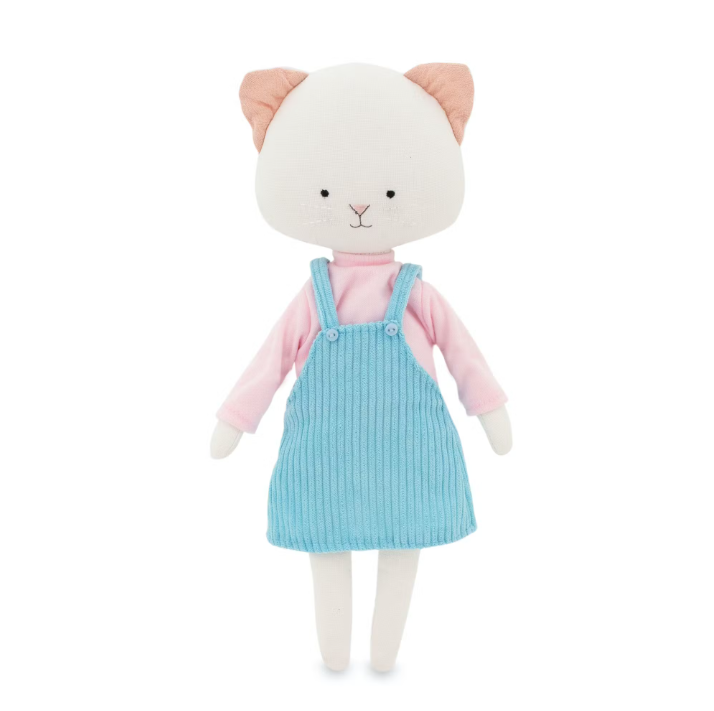 Christy de kat Soft Toy van Orange Toys + bonus zeemeerminnenstaart