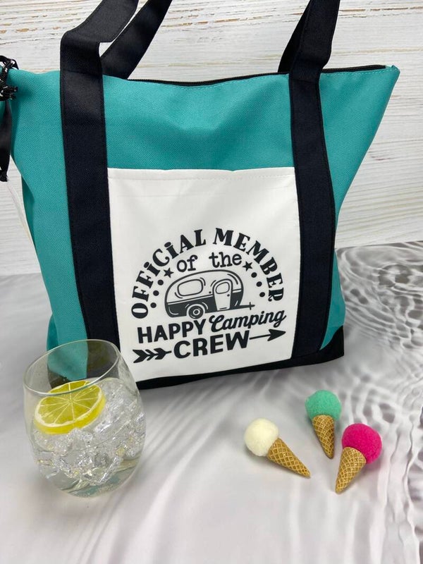 Nieuw: Shopper/tas  voor strand of camping, gepersonaliseerd