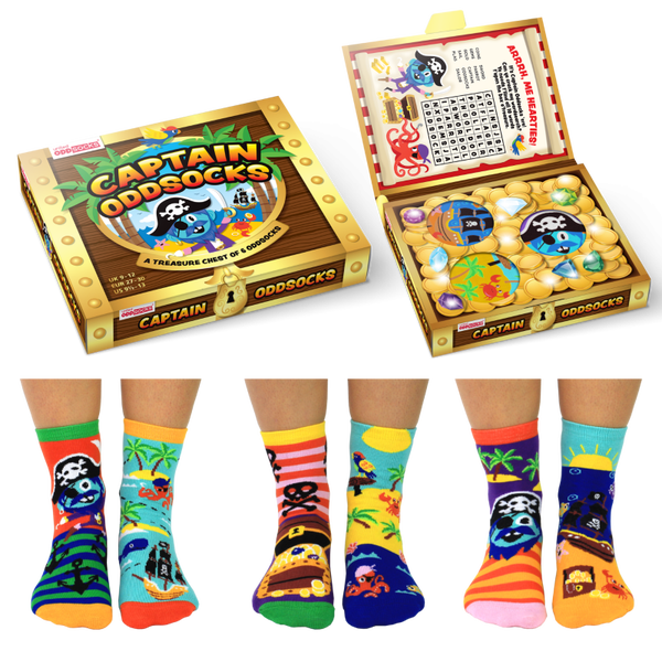 Captain Kids sokken:  Odd Socks maat 27-30