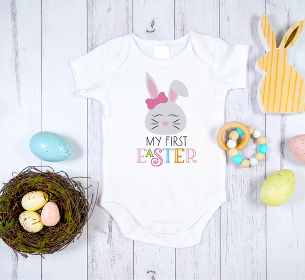 Rompertje My First Easter Roze