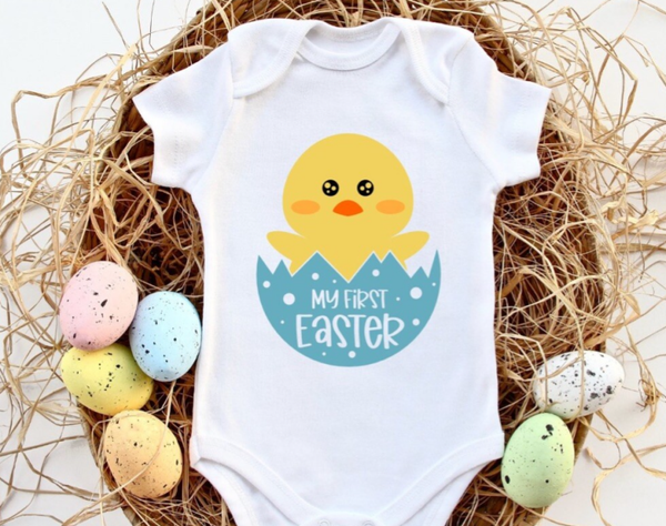 Rompertje My First Easter Blauw,Egg