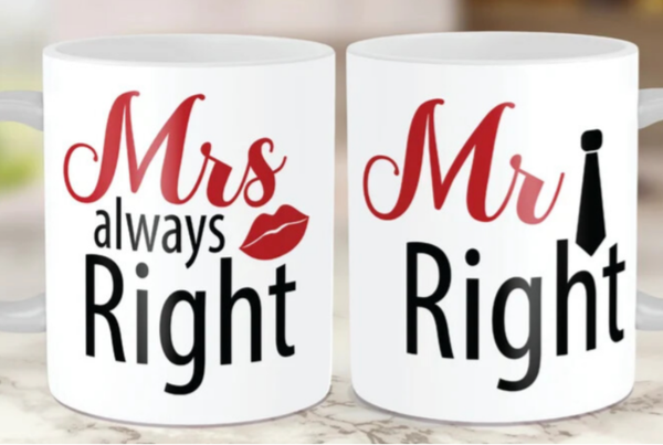 Mok Mrs always Right rood