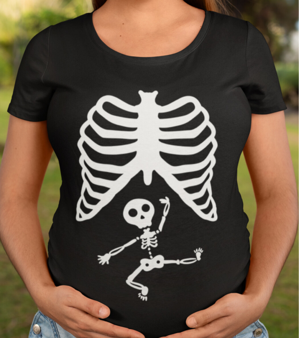 T-shirt Halloween Zwanger