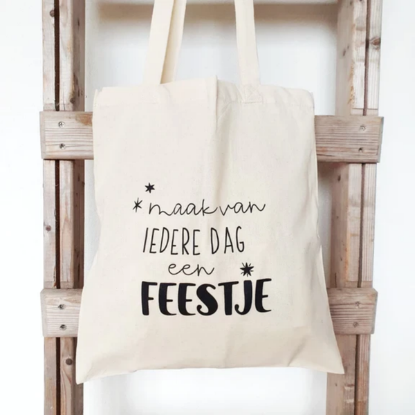 Tas Maak van ieder dag een feestje