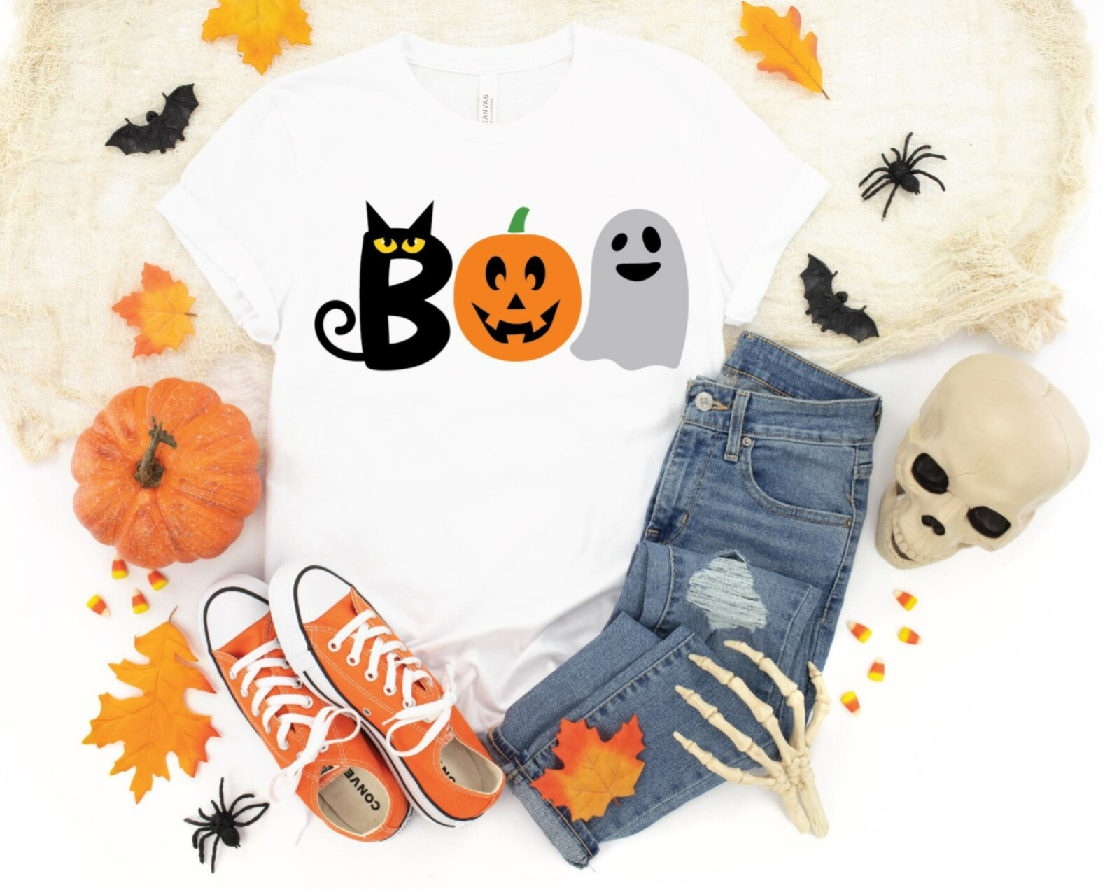 T-shirt Boo Halloween