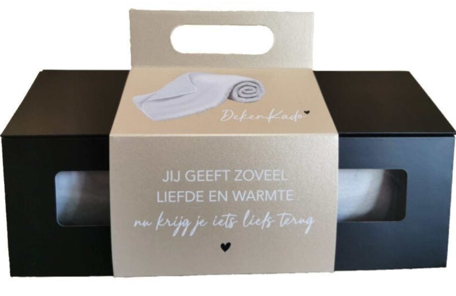 Deken Kado Jij geeft zoveel liefde & warmte