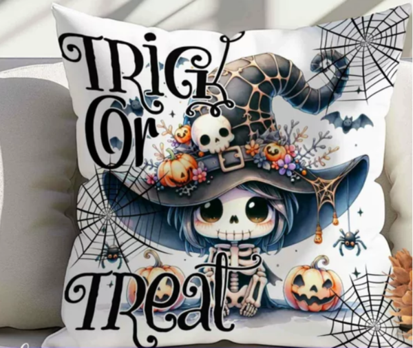 Kussen Halloween Trick or Treat