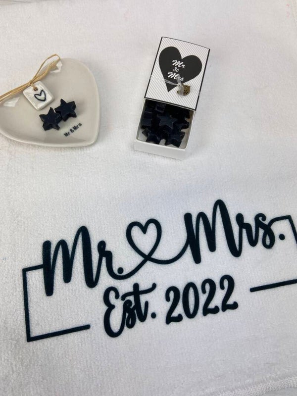 Gastendoekje  Mr. & Mrs Est # jaartal#