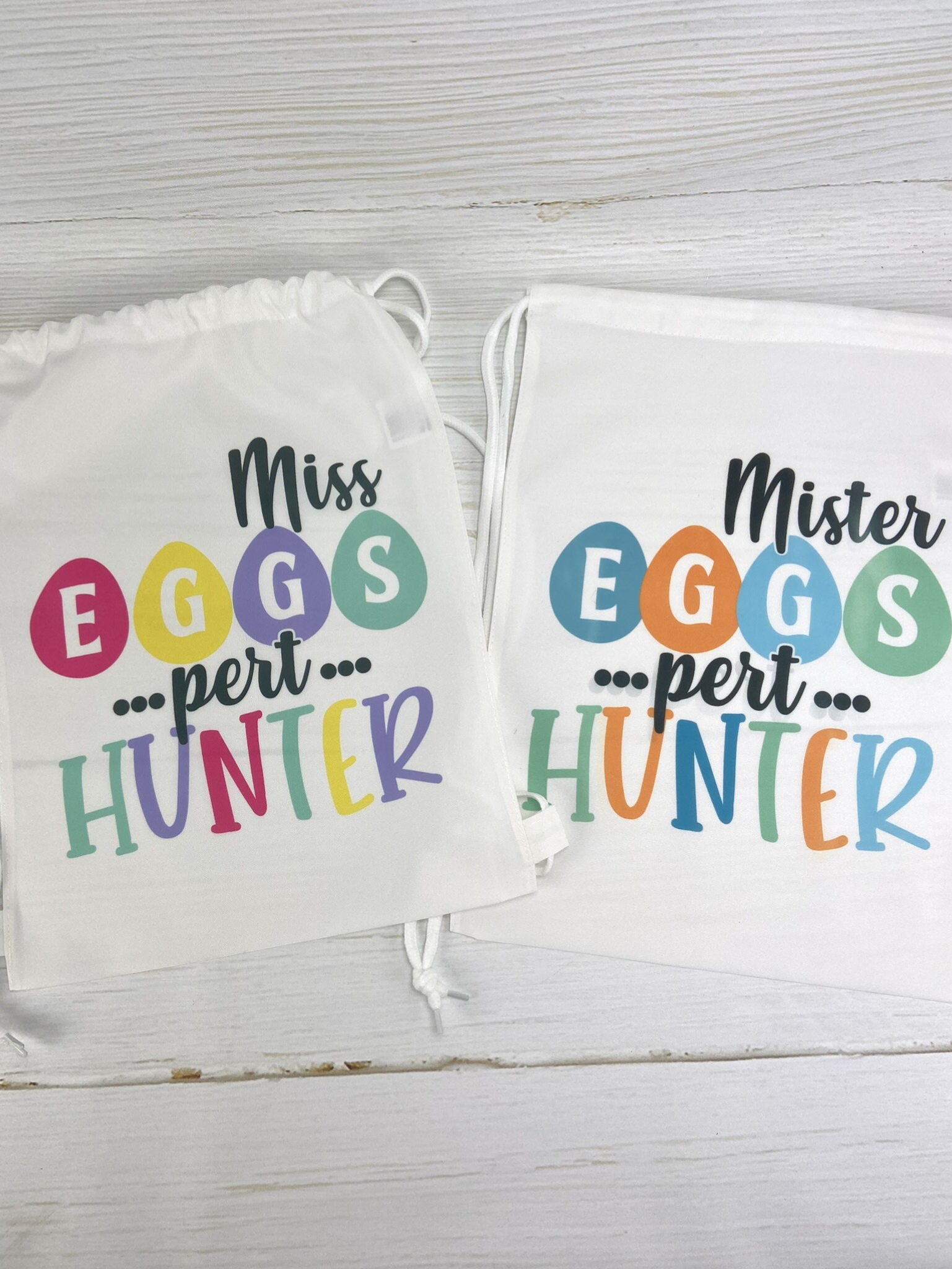 Rugtasje Mister EGGspert of Miss EGGspert