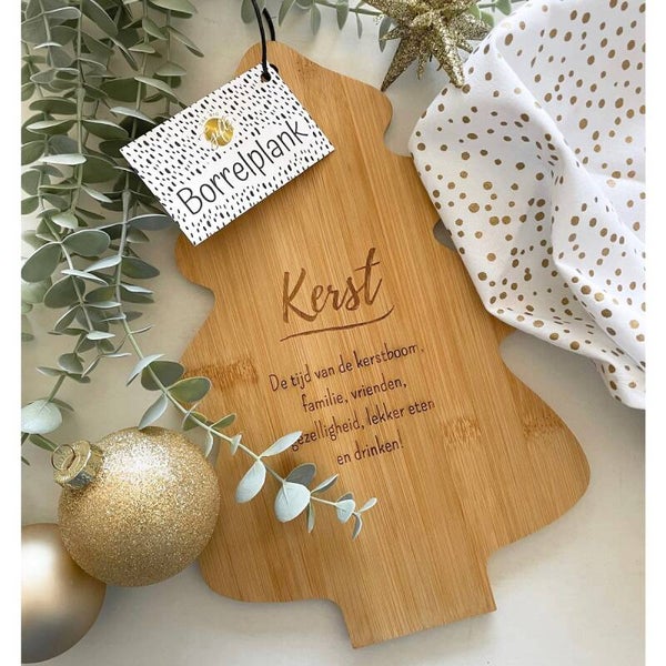 Kaasplankje Kerst.