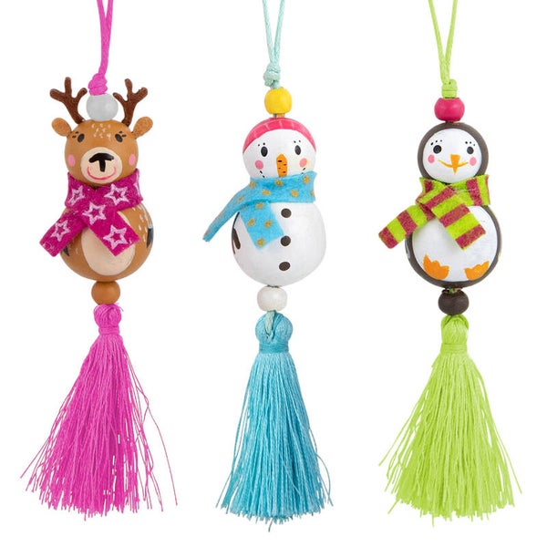 Kerst gelukshanger. 3 variaties