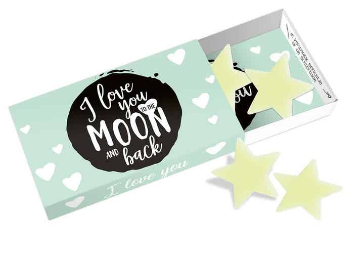 I love you to the moon and back, Greeting Box