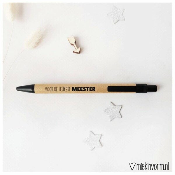 Pen voor de leukste Meester