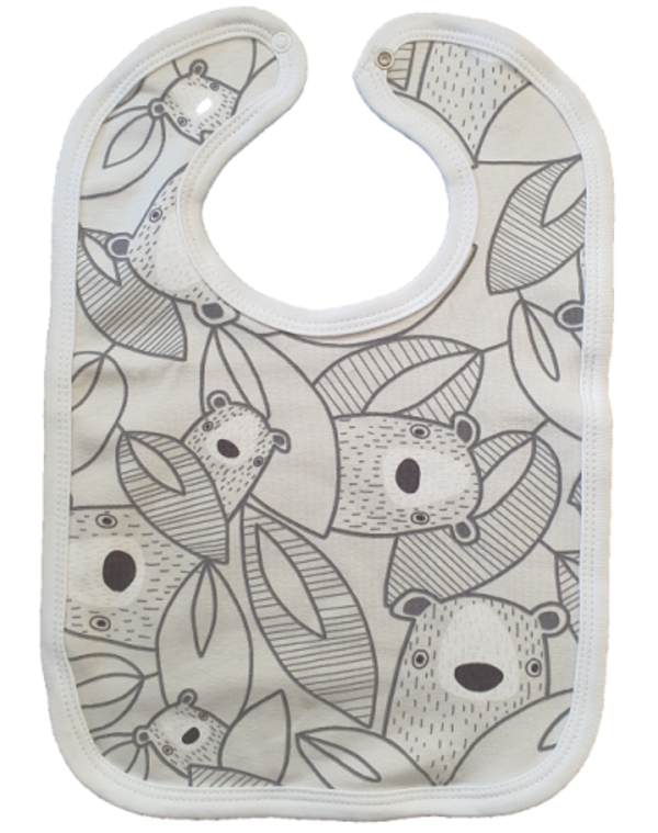 Slabbetje  Animal print in 2 kleuren