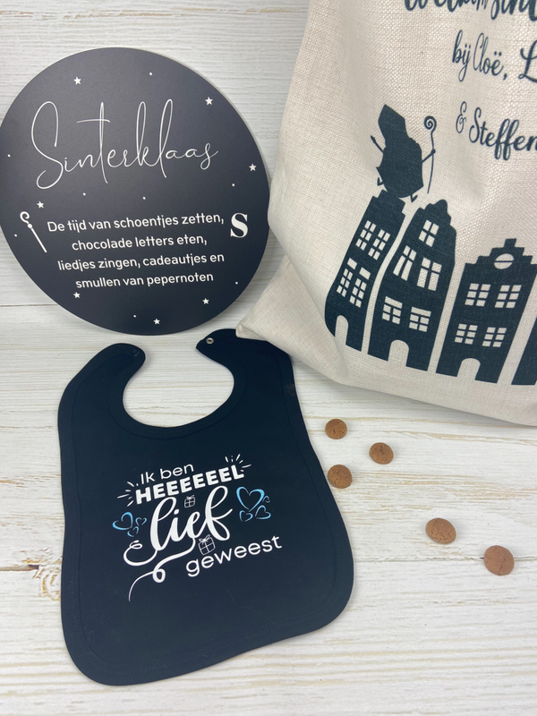 Slabbetje Ik ben heeeel lief geweest