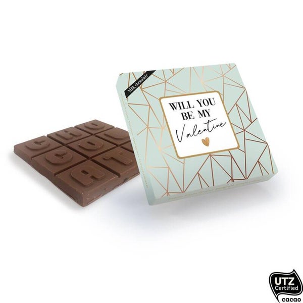 Chocolade Will you be my Valentine