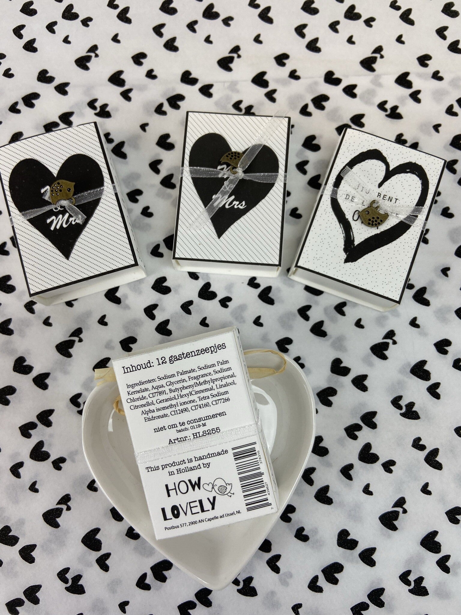 Soap in a box klein diverse teksten