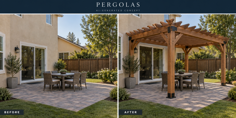 Pergolas — AI concept