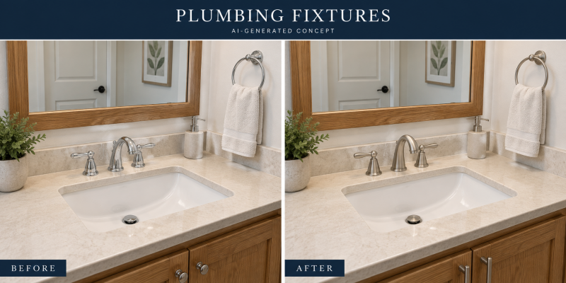 Plumbing fixtures — AI concept