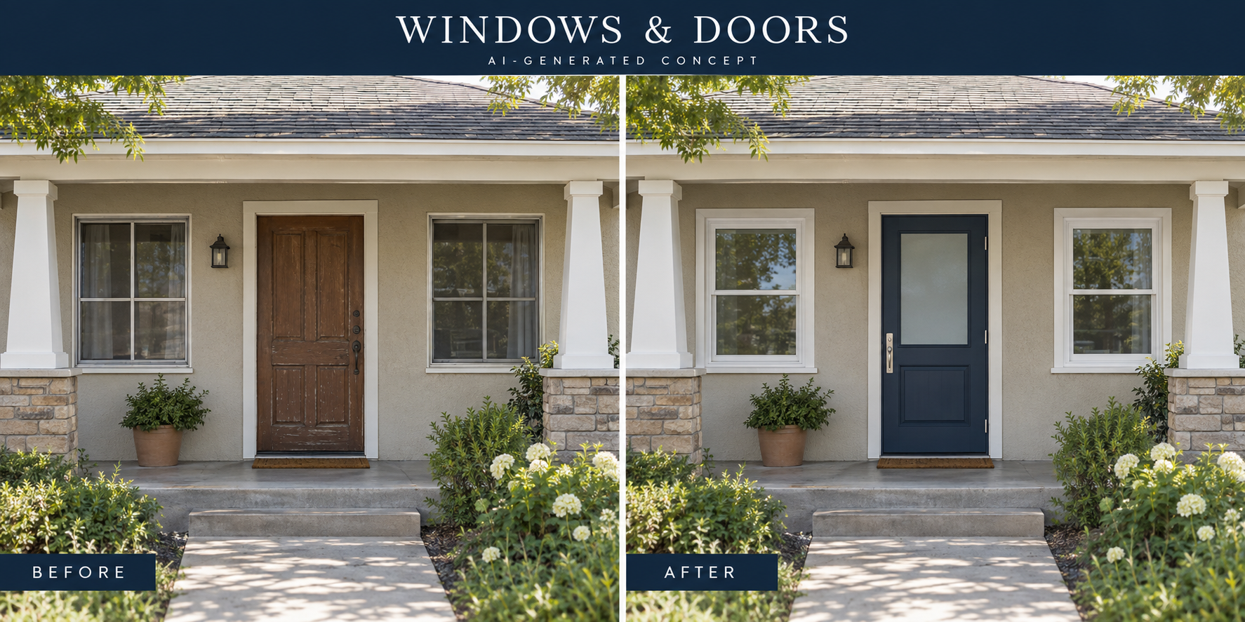 Windows & doors before