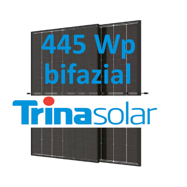 Trina Vertex S+ 445 Wp TSM-NEG9R.27 Bifazial Glas-Glas Full Black