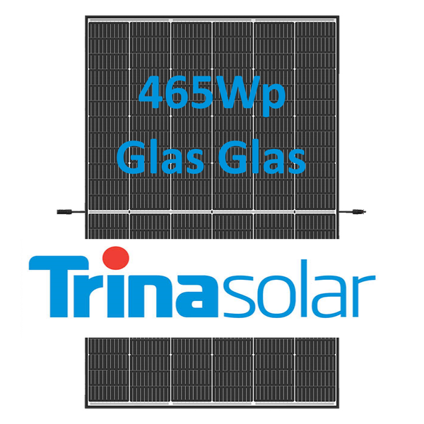 Trina Vertex S+ 465 Wp TSM-NEG9R.28 Glas-Glas Black Frame