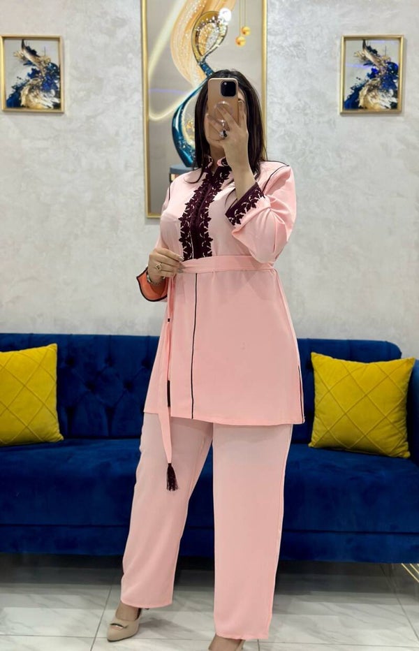Ensemble jabadour rose