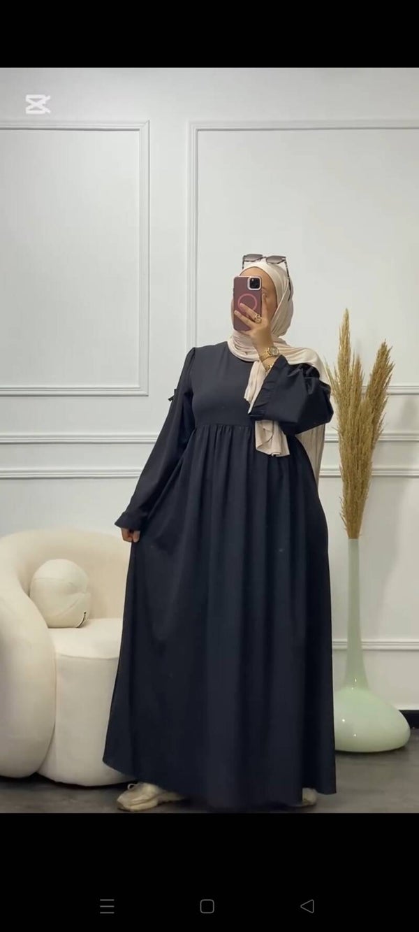 Abaya aya noir