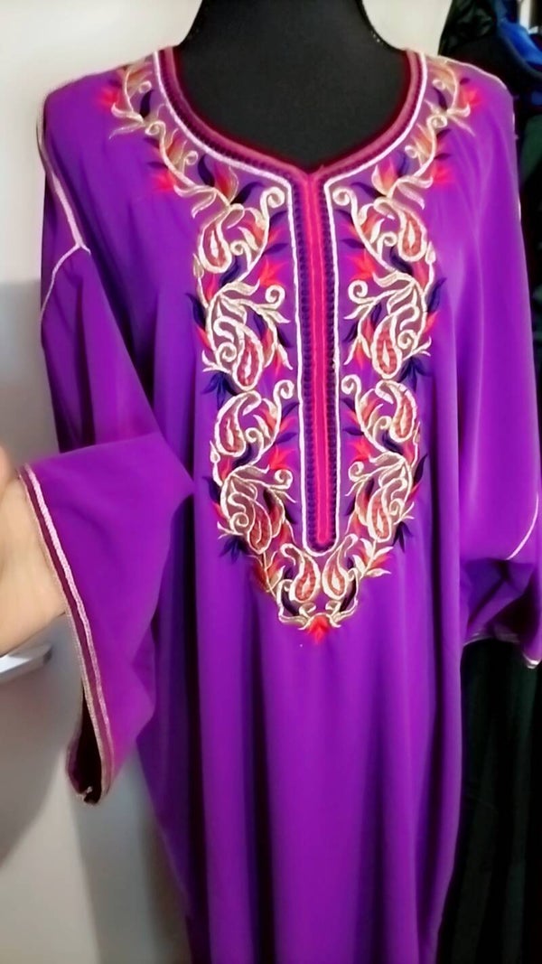 Gandoura Mona violet