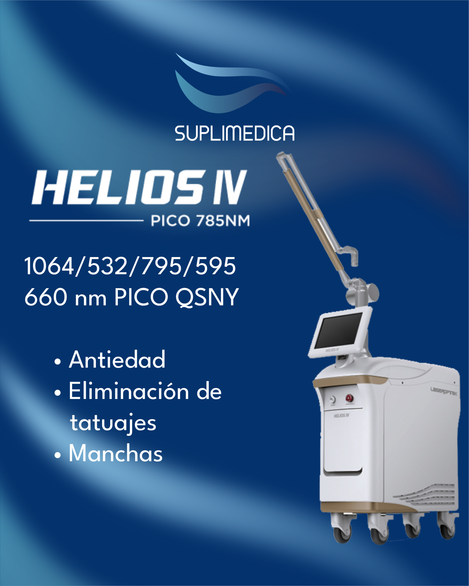 HELIOS IV de LASEROPTEK