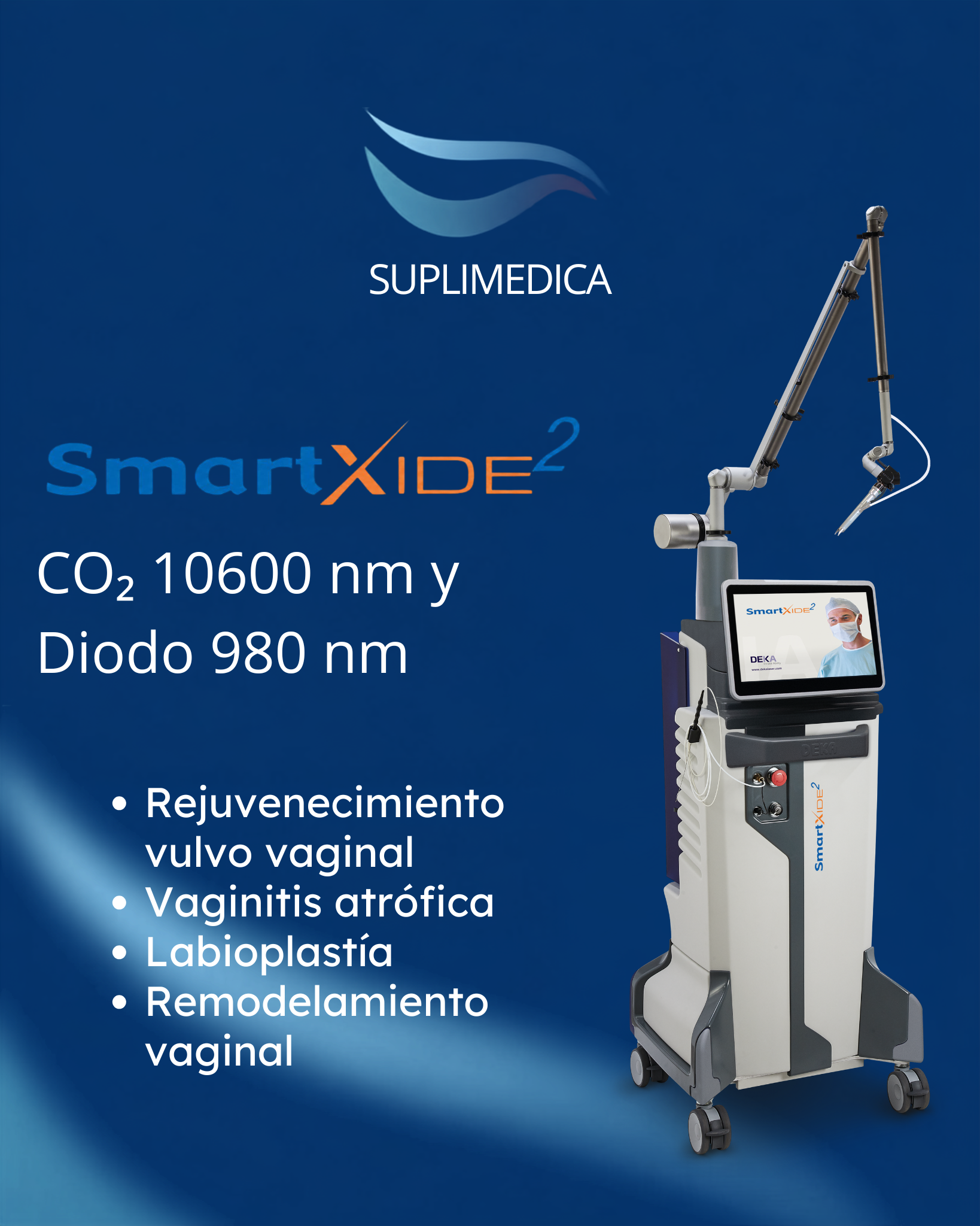 SmartXide 2 Ginecología de DEKA