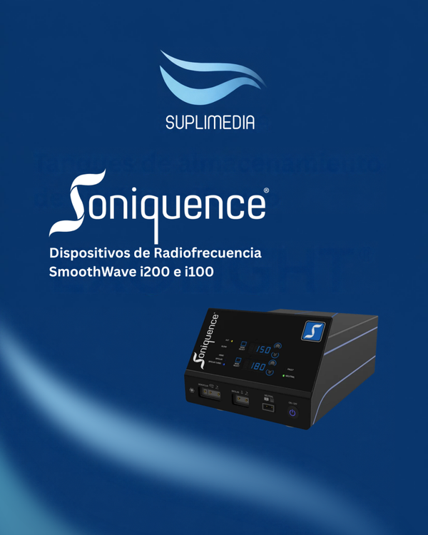 Dispositivos de radiofrecuencia SmoothWave i200 e i100 de SONIQUENCE