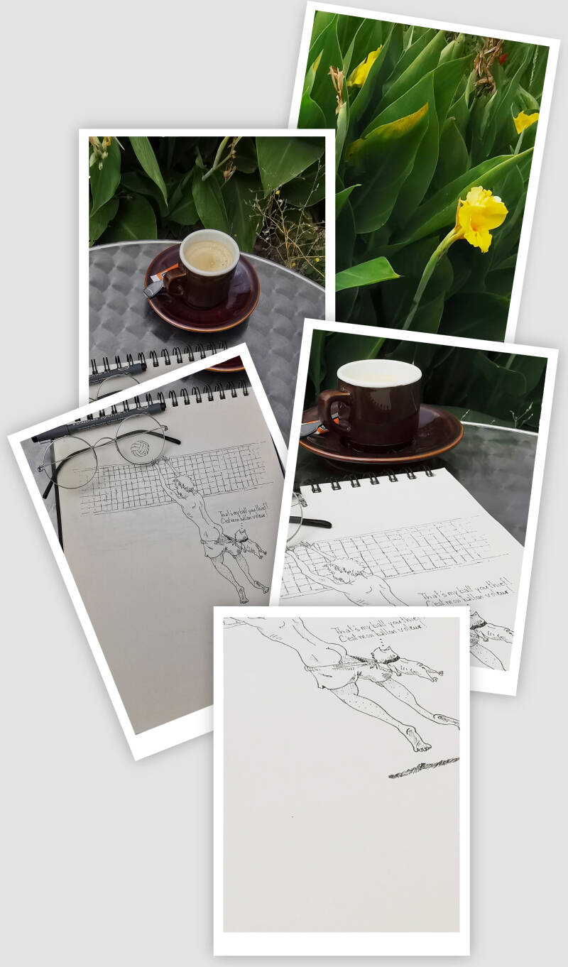 Saturday, July 18 at 9:00 a.m. in the garden