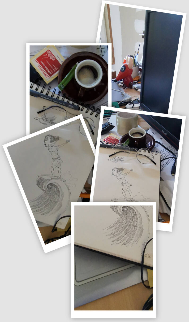 Friday, July 3, 6:00 a.m. at the office