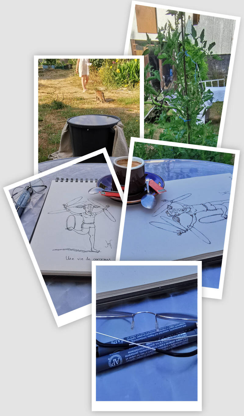 Tuesday, June 22, 10:00 a.m. in the garden