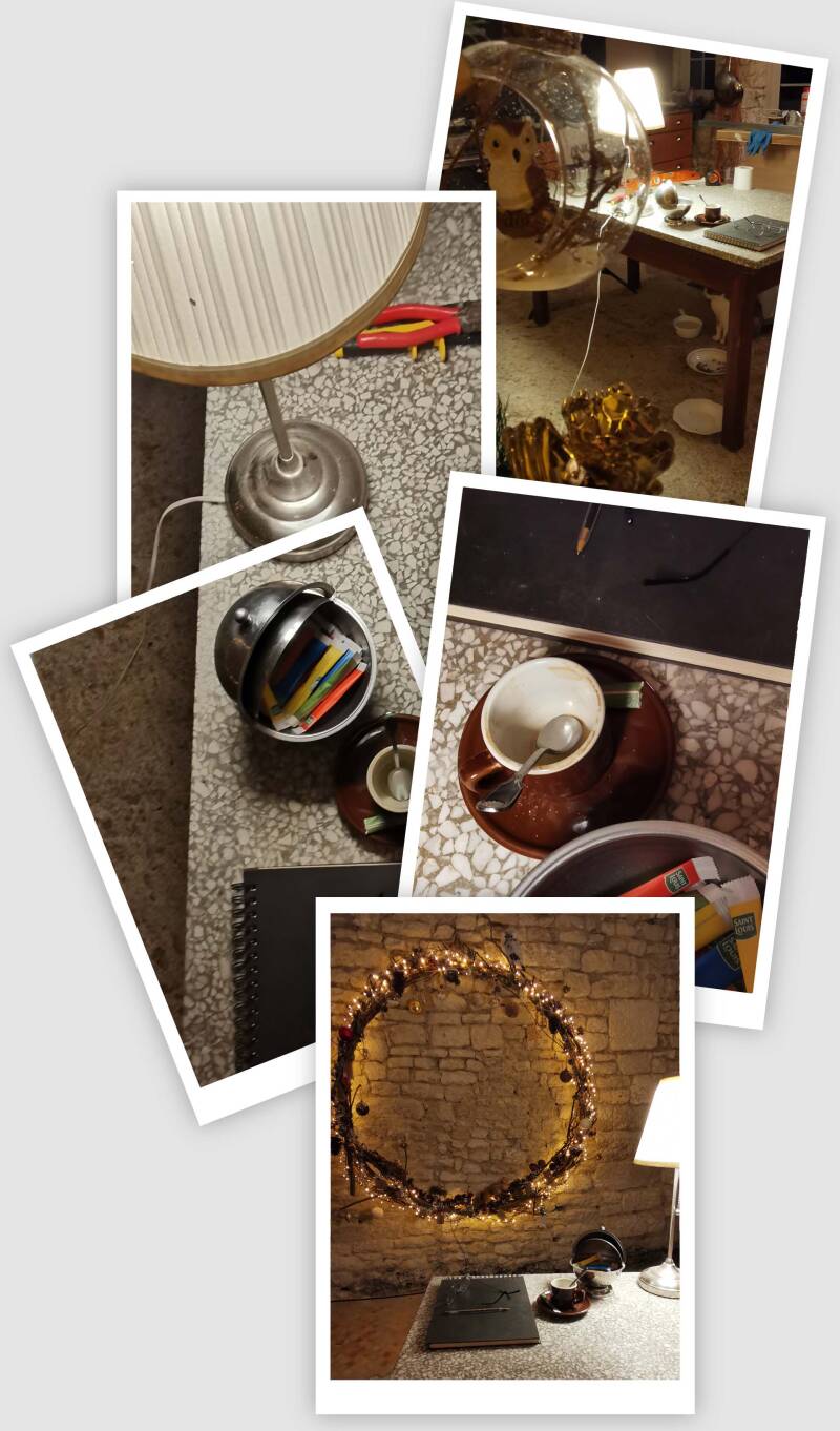 Wednesday, December 24th, 7:00 AM in the kitchen