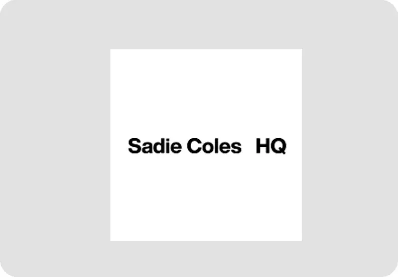 Sadie Coles Gallery
