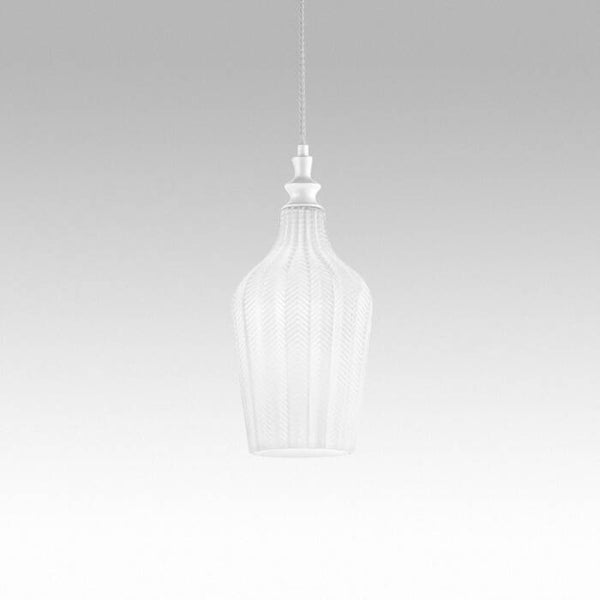 Hanglamp E27 – Chroom – Glas – Slank Model – IP20